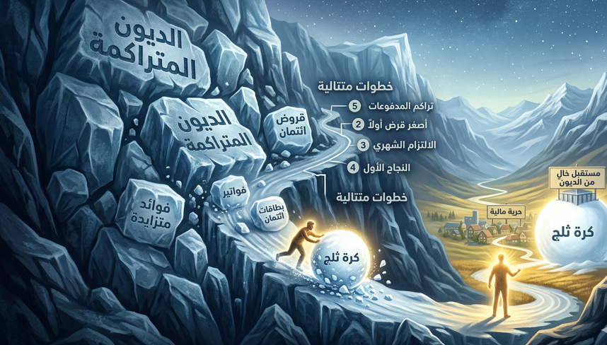 هل تتراكم أقساطك رغم انتظامك في الدفع؟ طريقة كرة الثلج تعطيك انتصارات سريعة تُشعرك بالتقدّم وتقلّل الضغط، مع خطة عملية لتسريع السداد وتقليل المصاريف.